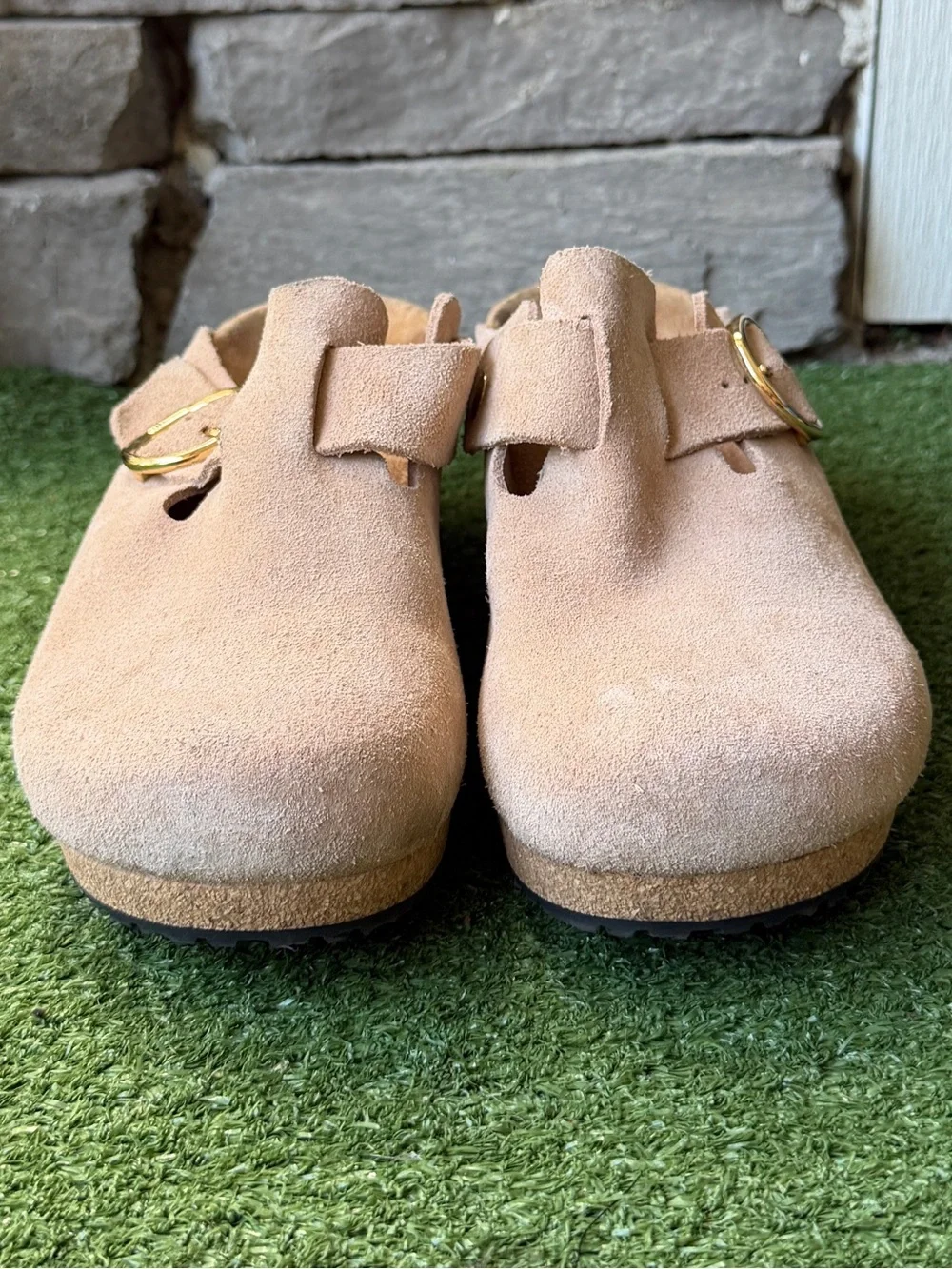Birkenstock Papillio Fanny Wedge Suede Women’s Clog